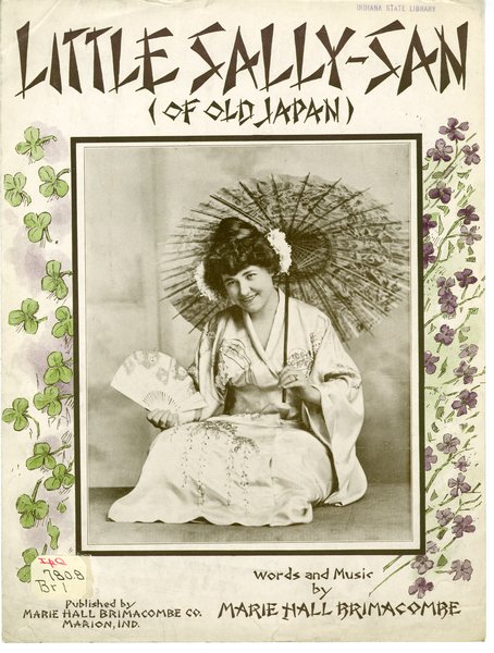Hall-Brimacombe, Marie. Little Sally San of old Japan. Marion, Ind.: Marie Hall Brimacombe Co., 1918.: Page 1 of 4