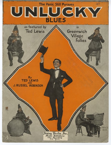. The Unlucky blues. New York: Irving Berlin, Inc., 1920.: Page 1 of 6