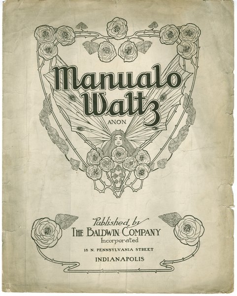 Anonymous. The Manualo waltz. Indianapolis [Indiana]: Baldwin Company, 1912.: Page 1 of 4