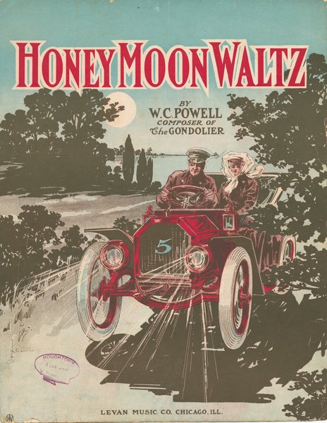 Powell, W. C. Honeymoon waltz. Chicago: Levan Music Co., 1909.: Page 1 of 6