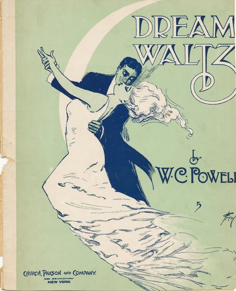 Powell, W. C. Dream waltz. New York: Church, Paxson & Co., 1910.: Page 1 of 8