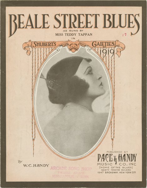 Handy, W. C. (William Christopher). Beale street. New York: Pace & Handy Music Co., Inc., 1917.: Page 1 of 6