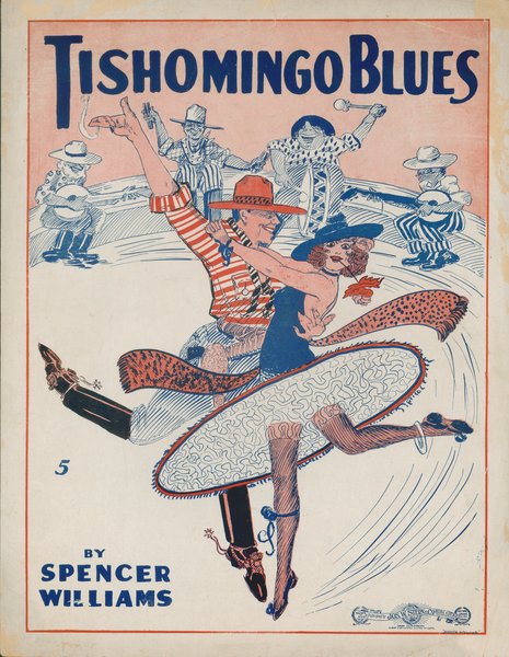 Williams, Spencer. Tishomingo blues. New York: Jos. W. Stern & Co., 1917.: Page 1 of 4