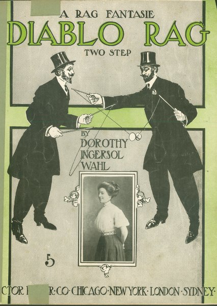 Wahl, Dorothy I. Diablo rag. Chicago: Victor Kremer Co., 1909.: Page 1 of 6