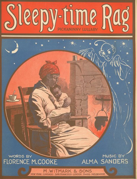Sanders, Alma M., Cooke, Florence M. Sleepy-time rag. New York: M. Witmark & Sons, 1914.: Page 1 of 6