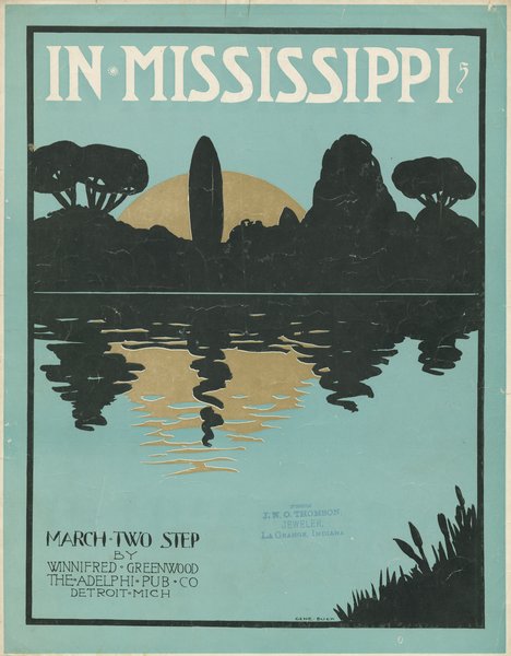 Greenwood, Winnifred. In Mississippi. Detroit, MI: Whitney Warner Publishing Co., 1904.: Page 1 of 5