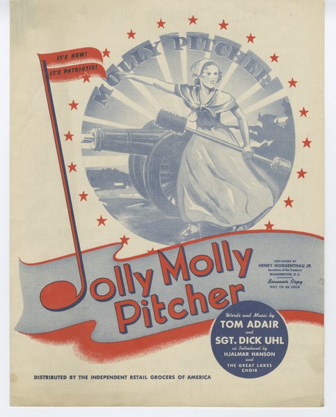 Uhl, Dick, Adair, Tom. Jolly Molly pitcher. Independent Food Distributors Council.: Page 1 of 4