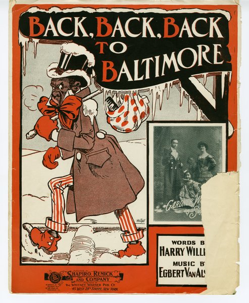 Van Alstyne, Egbert, Williams, Harry. Back, back, back to Baltimore. New York: Shapiro, Remick and Company, 1904.: Page 1 of 6
