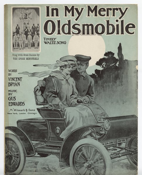 Edwards, Gus, Bryan, Vincent. In my merry Oldsmobile. Chicago: M. Witmark & Sons, 1905.: Page 1 of 5