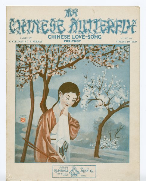Dattilo, Vincent, Cullinan, Gene, Murray, Thos. R. My Chinese butterfly. New York: Ansonia Music Co., 1922.: Page 1 of 6