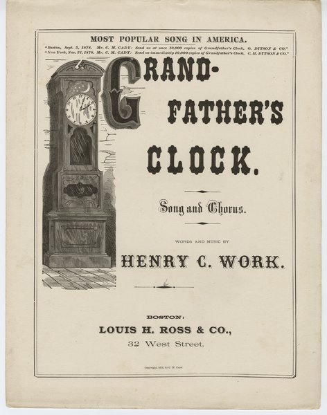 Work, Henry C. (Henry Clay). Grandfather