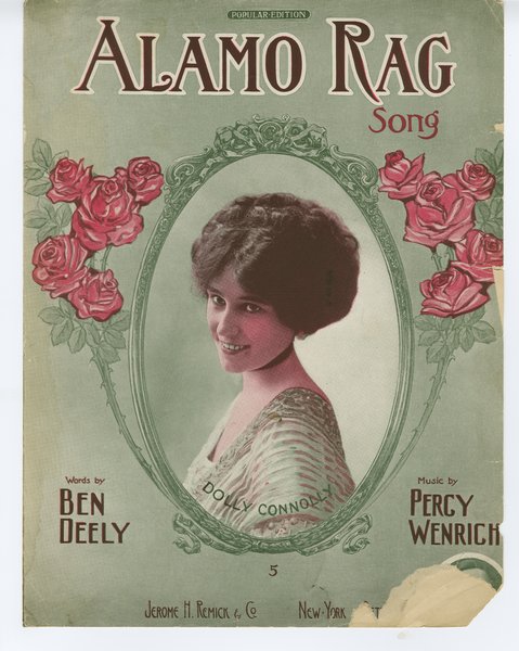 Wenrich, Percy, Deely, Ben. Alamo rag. New York: Jerome H. Remick & Co., 1910.: Page 1 of 6