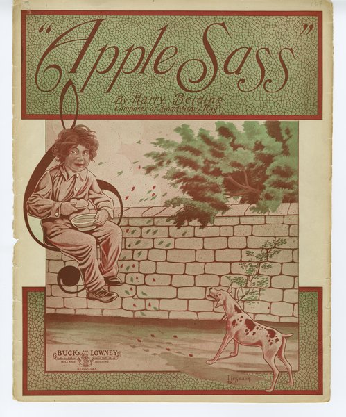 Belding, Harry. Apple sass rag. St. Louis: Buck and Lowney, 1914.: Page 1 of 6
