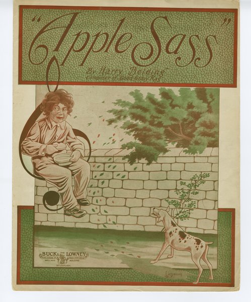 Belding, Harry. Apple sass rag. St. Louis: Buck and Lowney, 1914.: Page 1 of 6