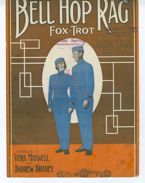 Bryan, Frederick M. Bell hop rag : fox-trot. New York: Jos. W. Stern, 1914.: Page 1 of 6