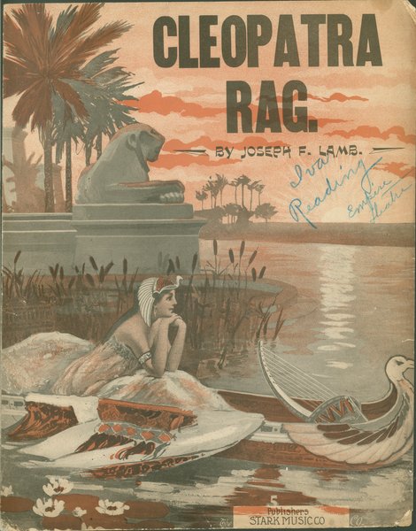 Lamb, Joseph F. 1887-1960. (Joseph Francis),. Cleopatra rag. [St. Louis]: Stark Music Co., 1915.: Page 1 of 6