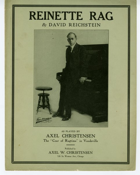 Reichstein, David. Reinette rag. Chicago: Axel W. Christensen, 1913.: Page 1 of 6