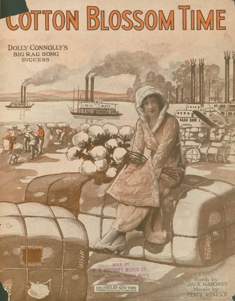 Wenrich, Percy, Mahoney, Jack. Cotton blossom time : Dolly Connolly