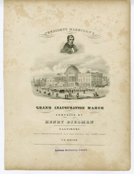 Dielman, Henry. President Harrison