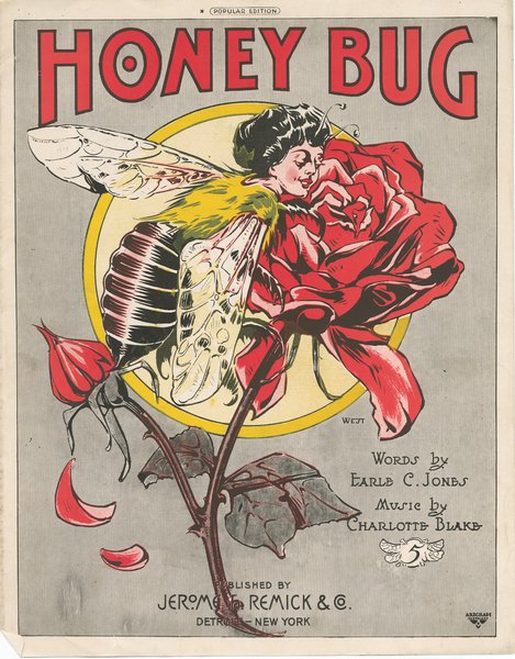 Blake, Charlotte. Honey bug. Detroit: Jerome H. Remick & Co., 1910.: Page 1 of 6