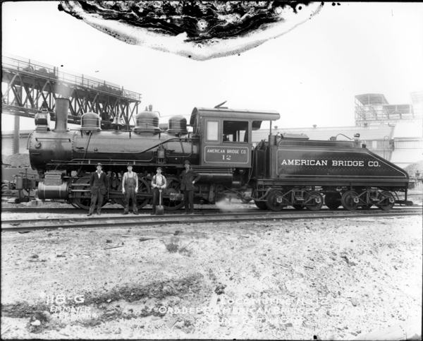 Locomotive No. 12, Order. Dept., American Bridge Co., Gary Plant