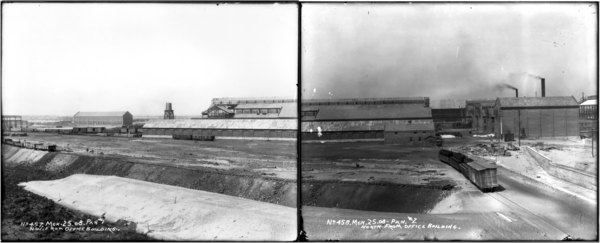 Panorama, N.W. and North from Office Building, Plates #1-2