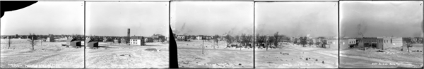 Looking North from 8th Ave and Washington St., Panorama of Gary, Plates #1-5