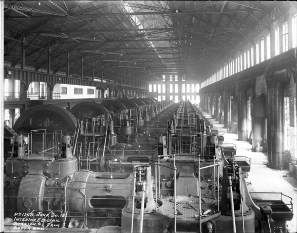 Interior Electric Station #1 from South End