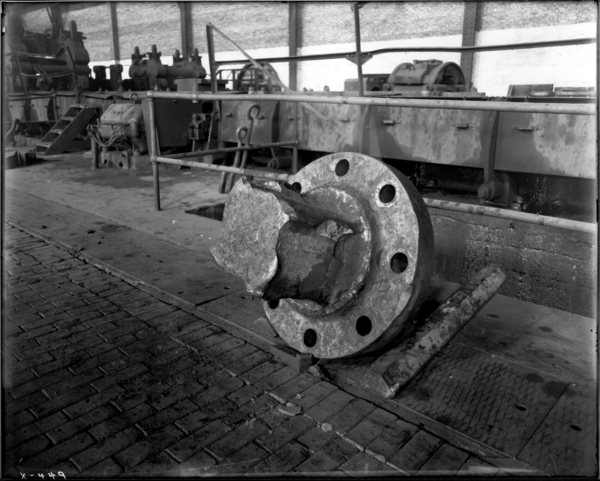 Billet Mill. 3/4 View of Coupling