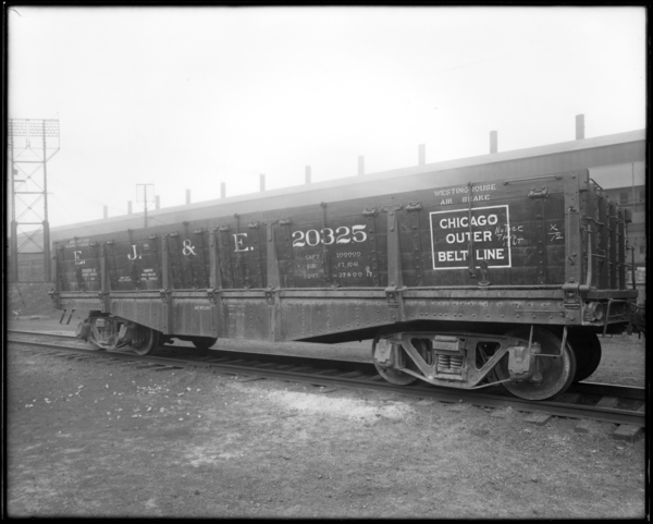 Side Dump Cars, from Side Showing Doors Closed