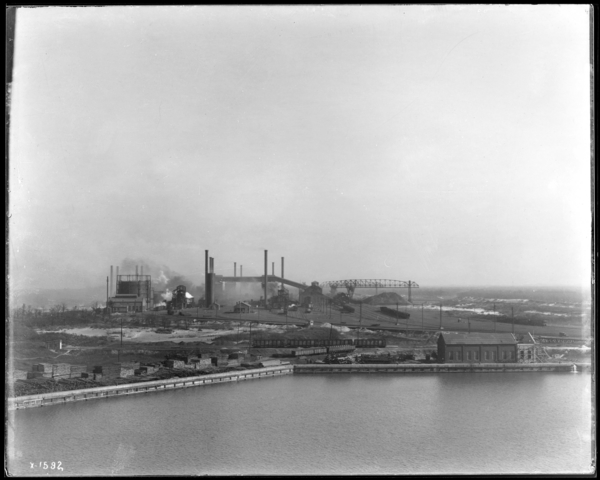 Ore Docks, Looking E. Toward Coke Plant from Ore Bridge (2nd view)