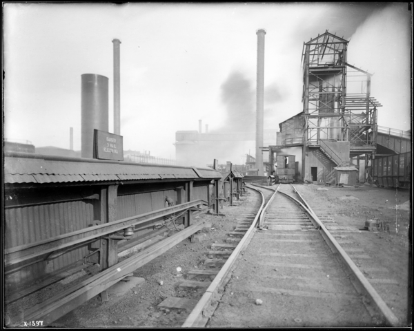 Coke Plant, Ohio Brass Co. Insulator on Third Rail