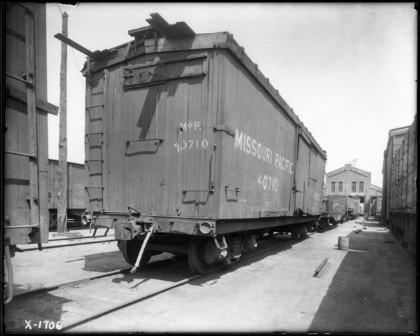 Kirk Yard West and S. Side Box Car Need Repairs