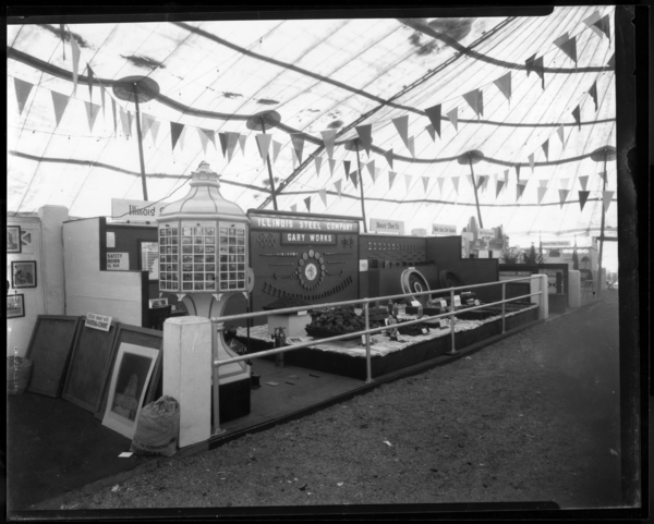 Illinois Steel Co. Booth at Gary Exposition