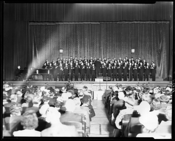 Male Chorus Concert and Show at Auditorium