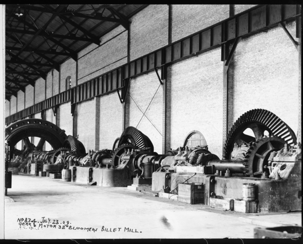 Gear and Motor 32" Bloomers Billet Mill