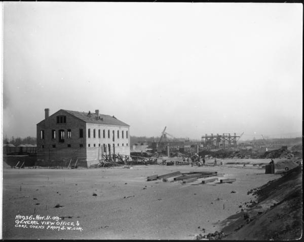 General View Office and Coke Ovens From S. W. Corner