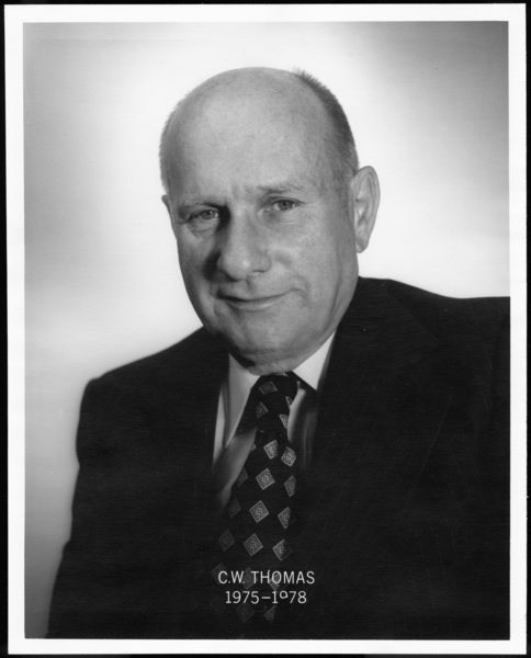 Gary Works Superintendents: C.W. Thomas, 1975-1978