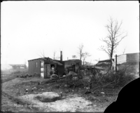 Shacks outside of the first subdivision [click for larger image]