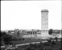 General View-City Water Works, Tower, and Pump Station from Jackson Park