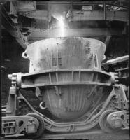 Photograph, Molten Slag Pouring, USS Gary Works